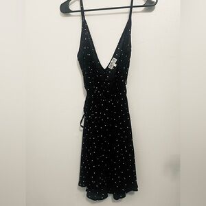 🌴XIX Palms🌴 Jolie Wrap Polka Dot Dress